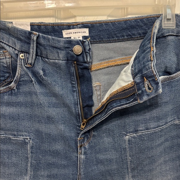 Good American Good Waist Palazzo Jeans - Picture 4 of 14